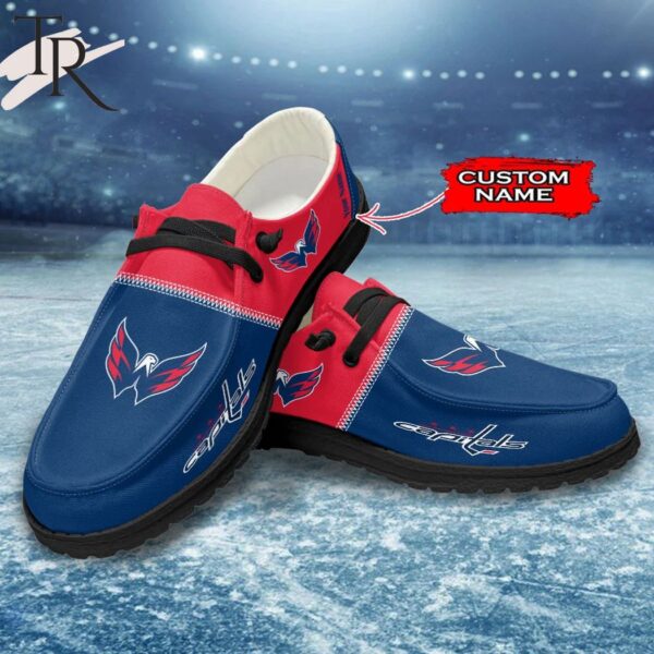Tubopro Washington Capitals Personalized Hey Dude Shoes For Men And Women