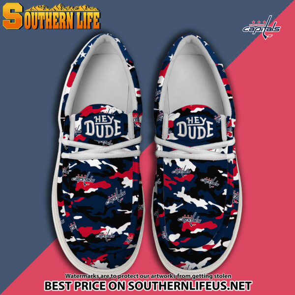 Tubopro Washington Capitals Personalized Hey Dude Shoes For Men And Women