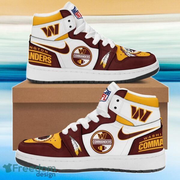 Tubopro Washington Commanders AJ1 High Sneakers Shoes For Men And Women