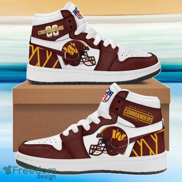Tubopro Washington Commanders AJ1 High Sneakers Shoes For Men And Women