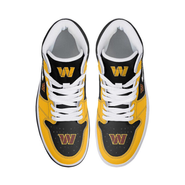 Tubopro Washington Commanders AJ1 High Sneakers Shoes For Men And Women - Image 3