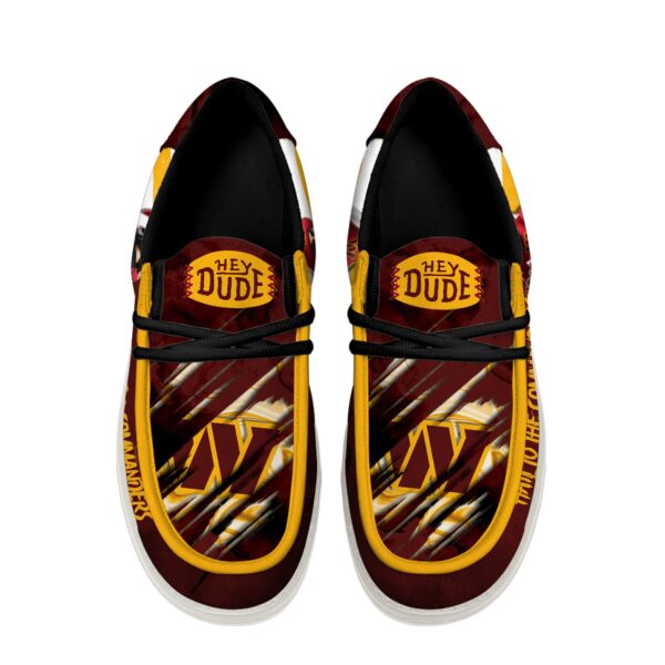 Tubopro Washington Commanders Personalized Hey Dude Shoes For Men And Women - Image 3