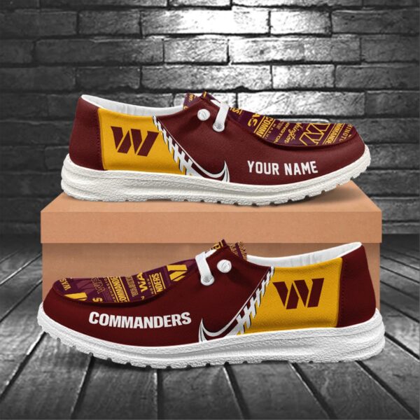 Tubopro Washington Commanders Hey Dude Shoes For Men And Women - Image 5