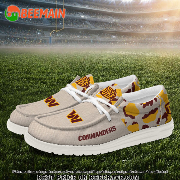 Tubopro Washington Commanders Hey Dude Shoes For Men And Women - Image 2