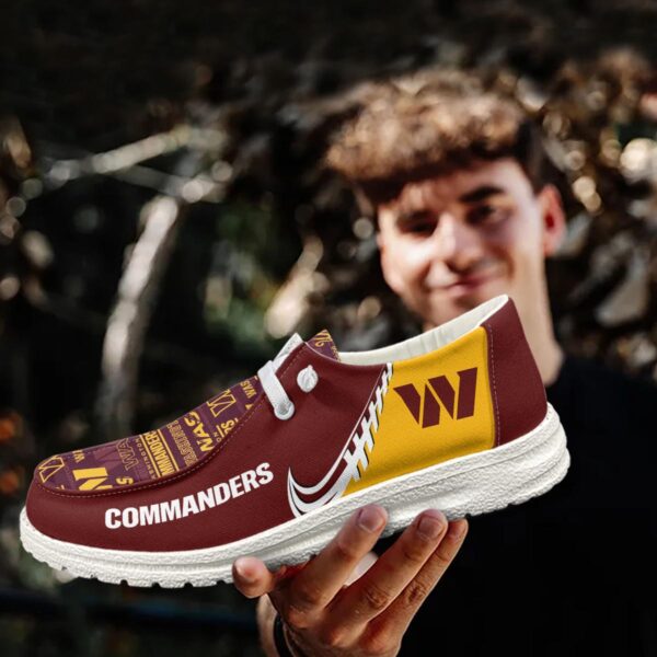 Tubopro Washington Commanders Hey Dude Shoes For Men And Women - Image 3