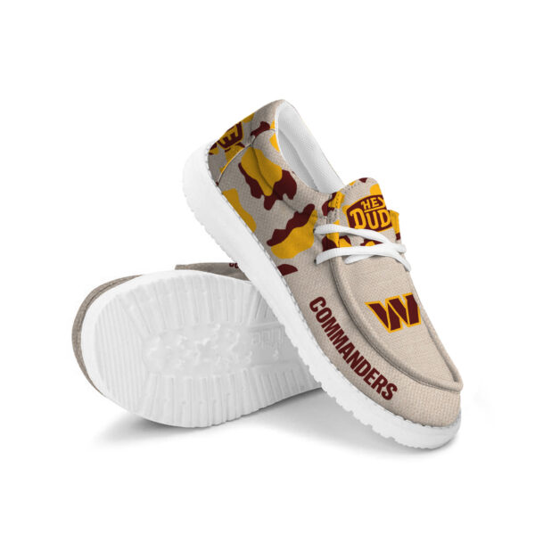 Tubopro Washington Commanders Hey Dude Shoes For Men And Women - Image 3