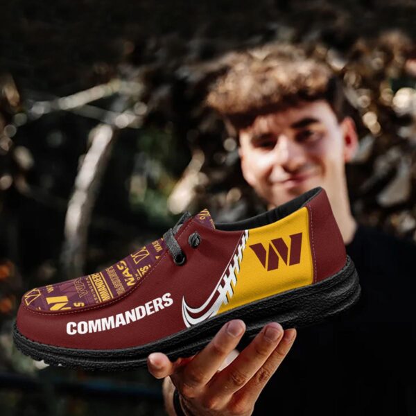Tubopro Washington Commanders Hey Dude Shoes For Men And Women - Image 4