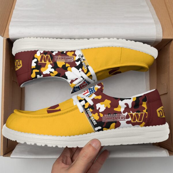 Tubopro Washington Commanders Hey Dude Shoes For Men And Women - Image 3