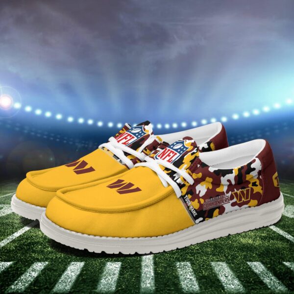 Tubopro Washington Commanders Hey Dude Shoes For Men And Women - Image 4