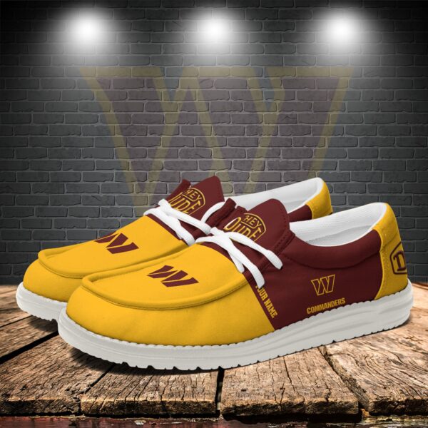 Tubopro Washington Commanders Personalized Hey Dude Shoes For Men And Women - Image 3
