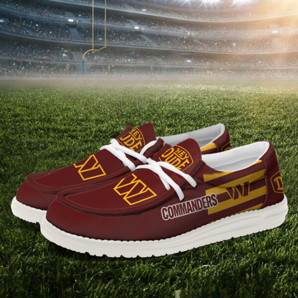 Tubopro Washington Commanders Personalized Hey Dude Shoes For Men And Women - Image 2