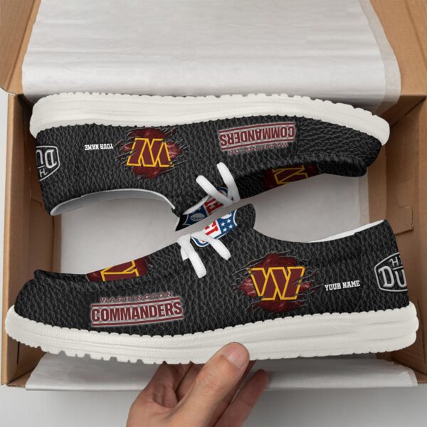 Tubopro Washington Commanders Personalized Hey Dude Shoes For Men And Women - Image 2