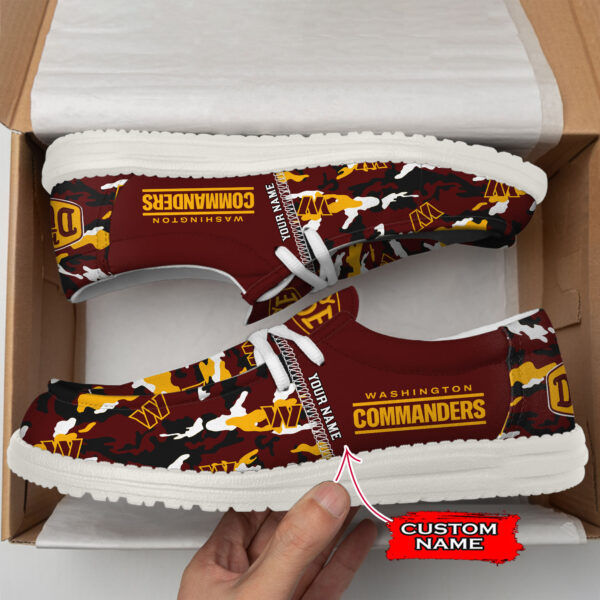Tubopro Washington Commanders Personalized Hey Dude Shoes For Men And Women - Image 2