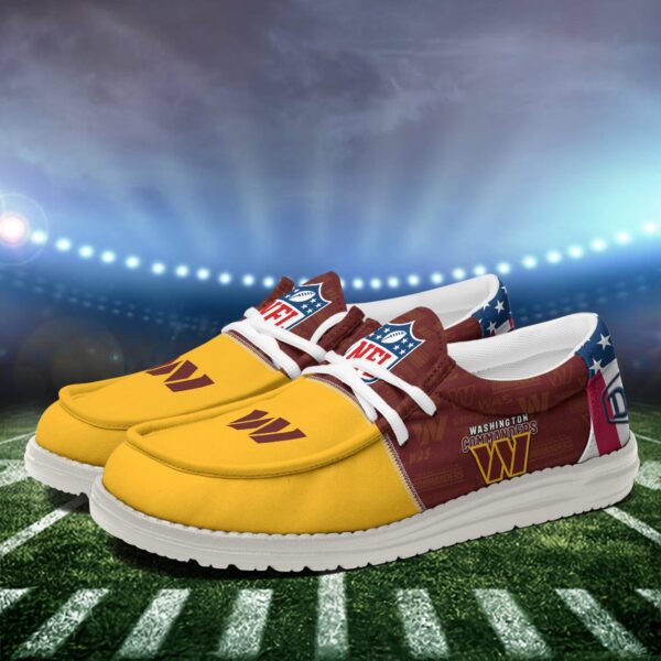 Tubopro Washington Commanders Personalized Hey Dude Shoes For Men And Women - Image 3