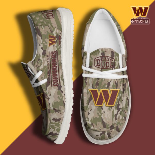 Tubopro Washington Commanders Personalized Hey Dude Shoes For Men And Women