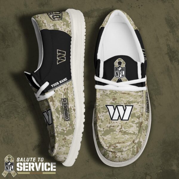Tubopro Washington Commanders Personalized Hey Dude Shoes For Men And Women