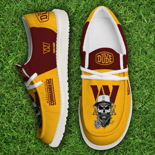 Tubopro Washington Commanders Personalized Hey Dude Shoes For Men And Women