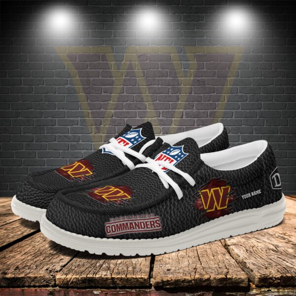 Tubopro Washington Commanders Personalized Hey Dude Shoes For Men And Women - Image 3