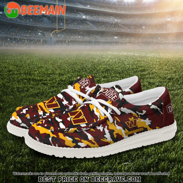 Tubopro Washington Commanders Personalized Hey Dude Shoes For Men And Women - Image 2