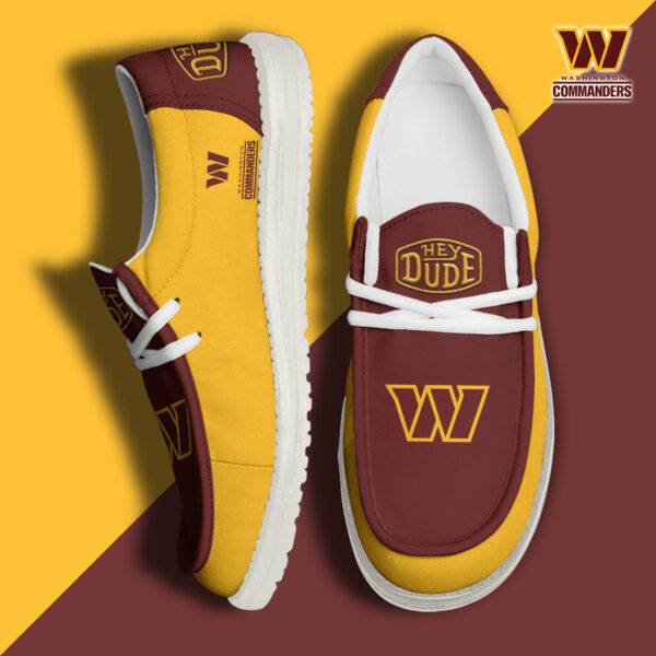Tubopro Washington Commanders Personalized Hey Dude Shoes For Men And Women