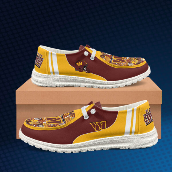 Tubopro Washington Commanders Personalized Hey Dude Shoes For Men And Women - Image 3