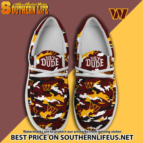 Tubopro Washington Commanders Personalized Hey Dude Shoes For Men And Women