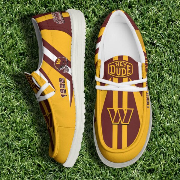 Tubopro Washington Commanders Personalized Hey Dude Shoes For Men And Women
