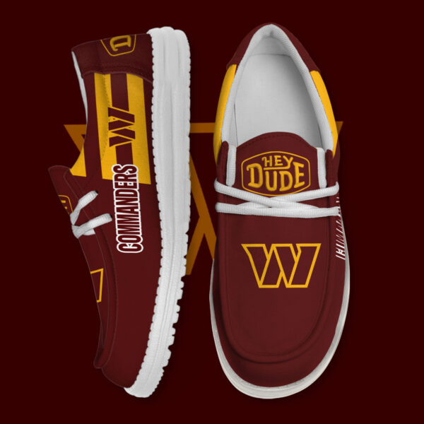 Tubopro Washington Commanders Personalized Hey Dude Shoes For Men And Women