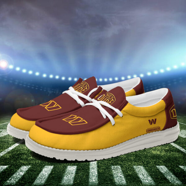 Tubopro Washington Commanders Personalized Hey Dude Shoes For Men And Women - Image 3