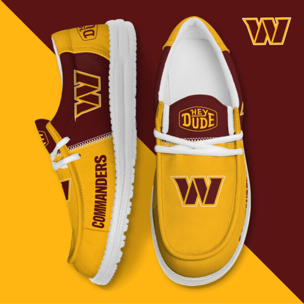 Tubopro Washington Commanders Personalized Hey Dude Shoes For Men And Women