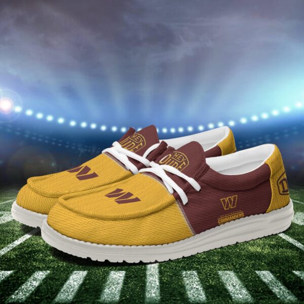 Tubopro Washington Commanders Personalized Hey Dude Shoes For Men And Women - Image 3