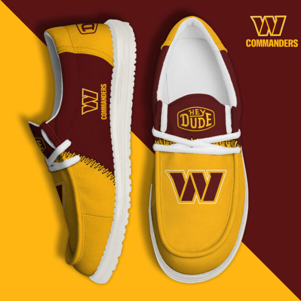 Tubopro Washington Commanders Personalized Hey Dude Shoes For Men And Women