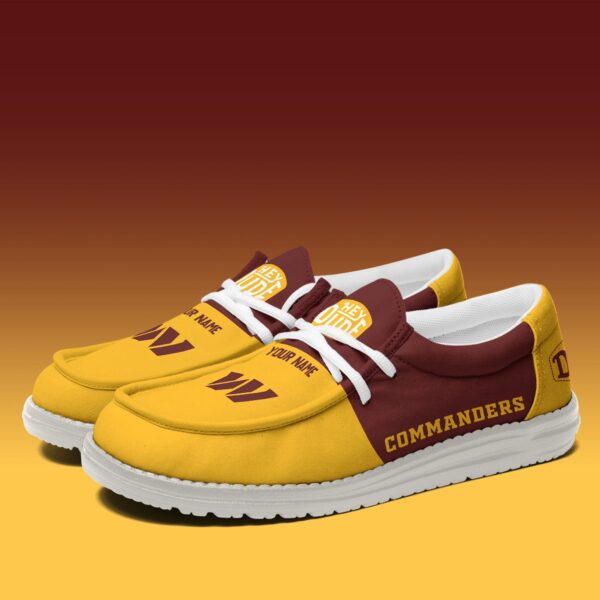 Tubopro Washington Commanders Personalized Hey Dude Shoes For Men And Women - Image 3