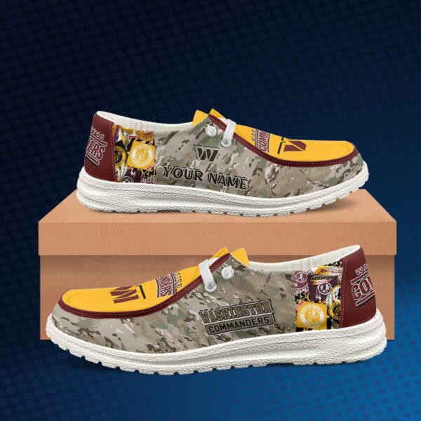 Tubopro Washington Commanders Personalized Hey Dude Shoes For Men And Women - Image 2