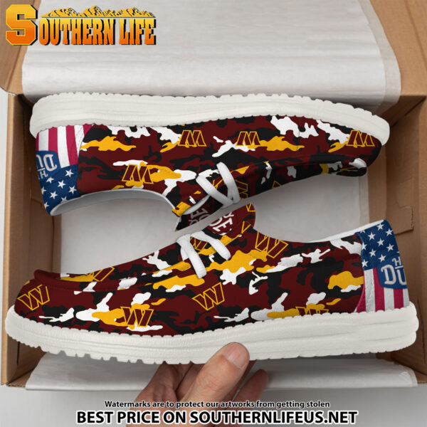 Tubopro Washington Commanders Personalized Hey Dude Shoes For Men And Women - Image 4