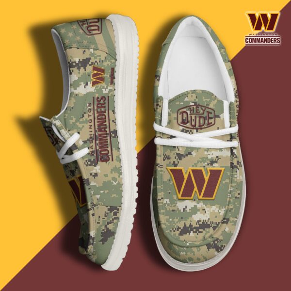 Tubopro Washington Commanders Personalized Hey Dude Shoes For Men And Women