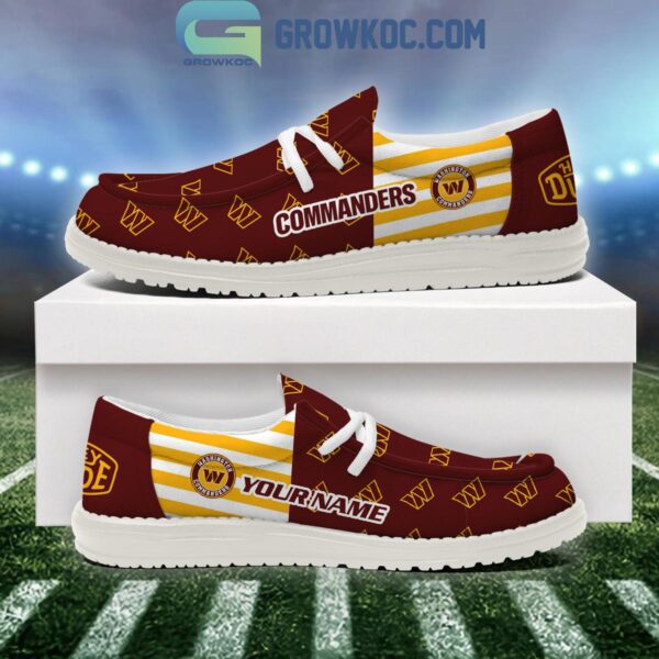 Tubopro Washington Commanders Personalized Hey Dude Shoes For Men And Women - Image 2