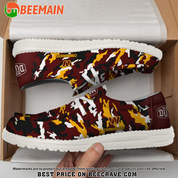 Tubopro Washington Commanders Personalized Hey Dude Shoes For Men And Women - Image 4