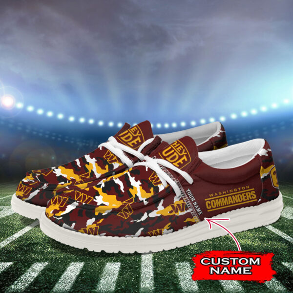 Tubopro Washington Commanders Personalized Hey Dude Shoes For Men And Women - Image 3