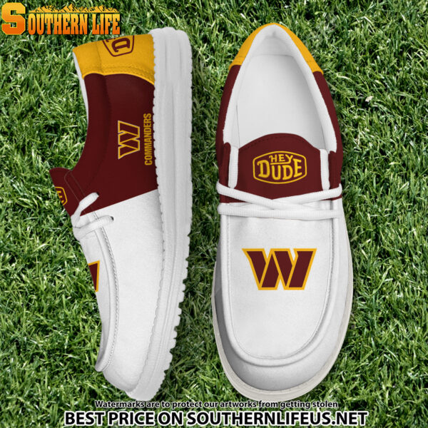 Tubopro Washington Commanders Personalized Hey Dude Shoes For Men And Women