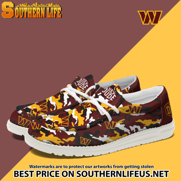 Tubopro Washington Commanders Personalized Hey Dude Shoes For Men And Women - Image 2