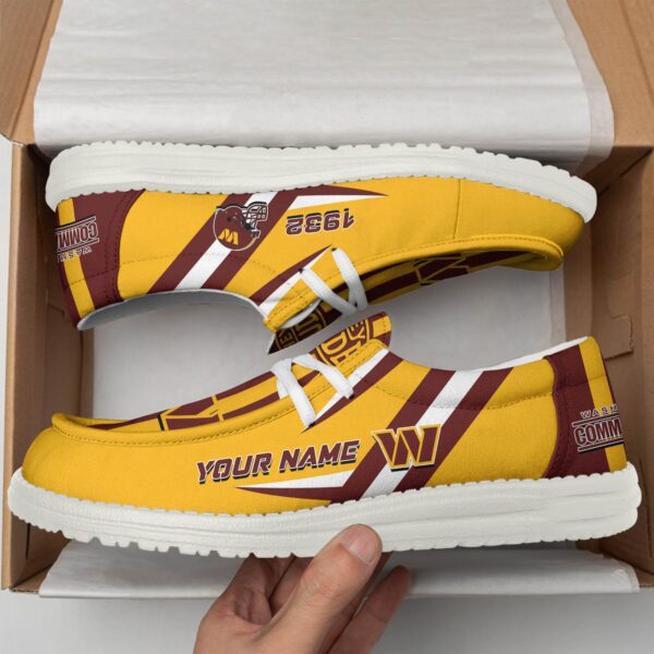 Tubopro Washington Commanders Personalized Hey Dude Shoes For Men And Women - Image 2