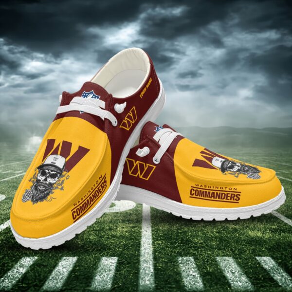 Tubopro Washington Commanders Personalized Hey Dude Shoes For Men And Women