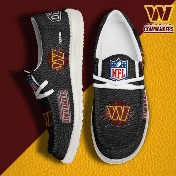 Tubopro Washington Commanders Personalized Hey Dude Shoes For Men And Women