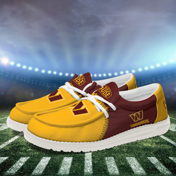 Tubopro Washington Commanders Personalized Hey Dude Shoes For Men And Women - Image 3