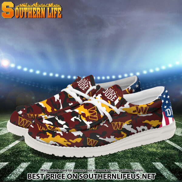 Tubopro Washington Commanders Personalized Hey Dude Shoes For Men And Women - Image 2