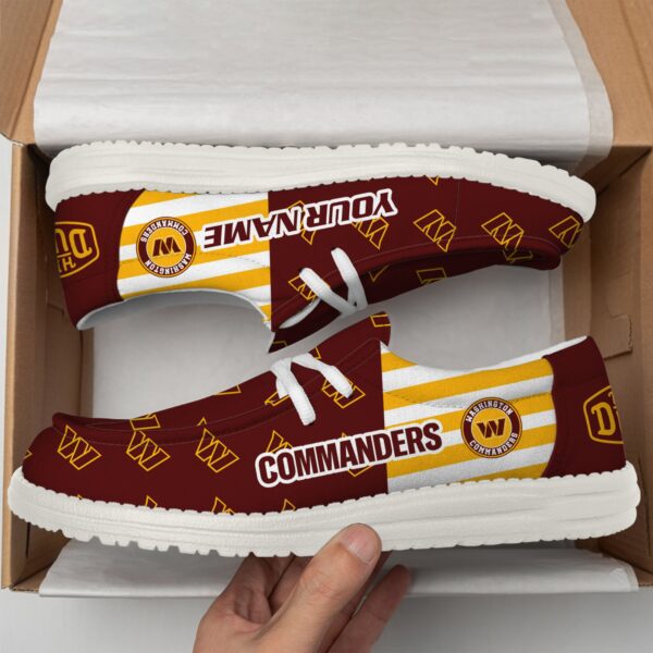 Tubopro Washington Commanders Personalized Hey Dude Shoes For Men And Women
