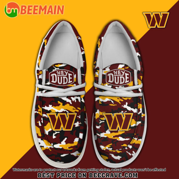 Tubopro Washington Commanders Personalized Hey Dude Shoes For Men And Women