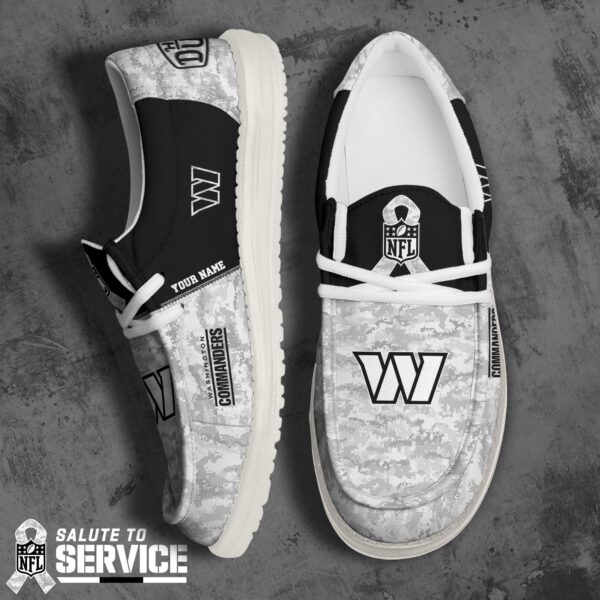 Tubopro Washington Commanders Personalized Hey Dude Shoes For Men And Women