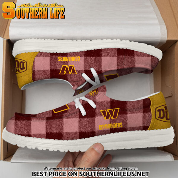 Tubopro Washington Commanders Personalized Hey Dude Shoes For Men And Women - Image 4